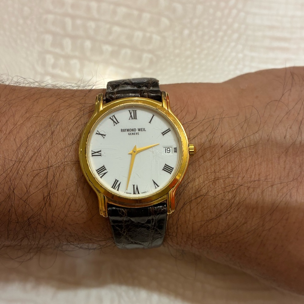 Raymond Weil Gold plated Case Men's Watch